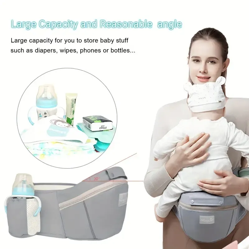 Breathable Ergonomic Baby Carrier Waist Stool