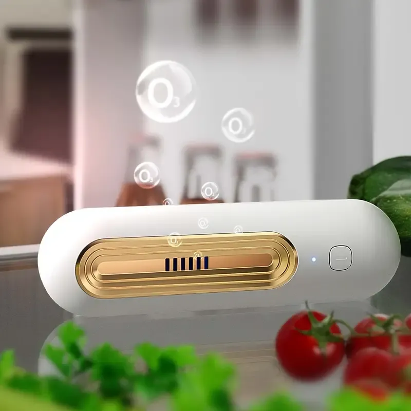 Kitchen Refrigerator Odor Remover USB Charging Portable Model Sterilization Deodorant Disinfection Odor Removal Air Purifier