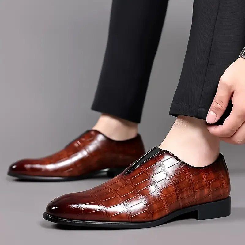 Plus Size Men's Comfortable Slip-On Loafers