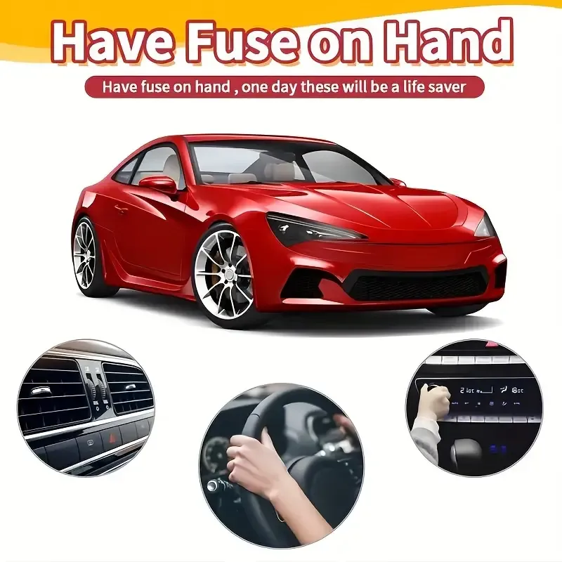 Car Blade Fuse Assortment Kit