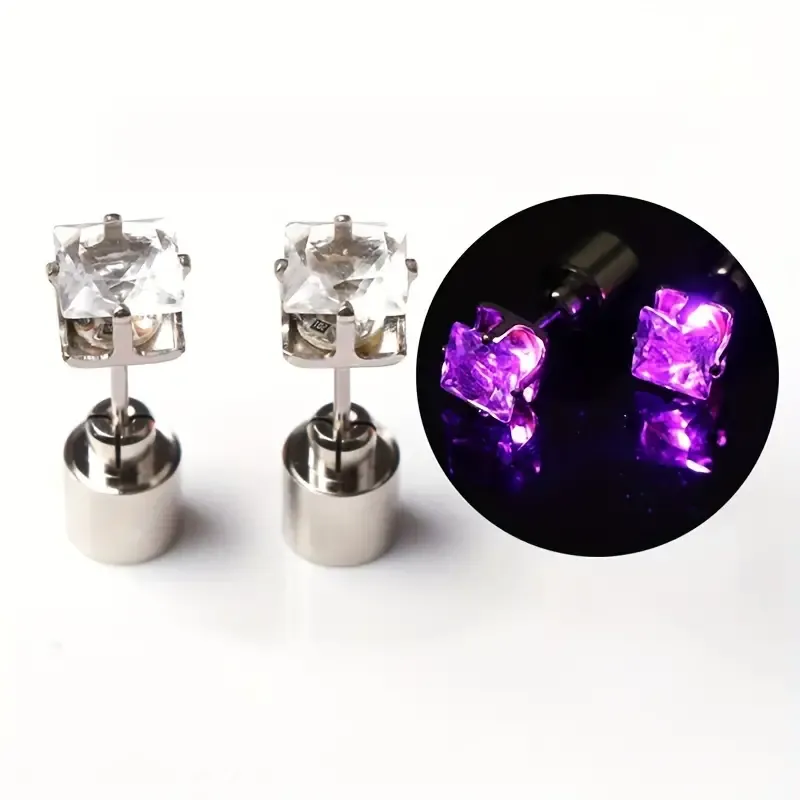 Cool Colorful Flashing Earrings