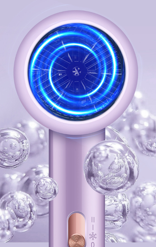 High-power blue light hair dryer, hair salon hair dryer, home appliance hair dryer