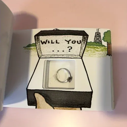 Ring Flip Book Gift