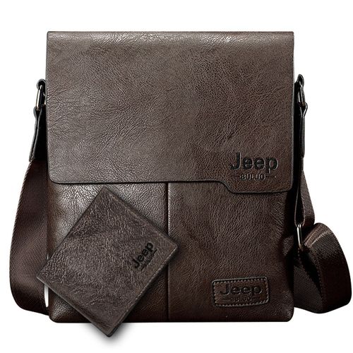 Retro Casual Genuine Leather Messenger Bag