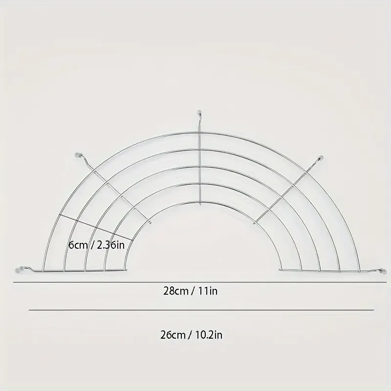 Semi-circular Oil Draining Rack
