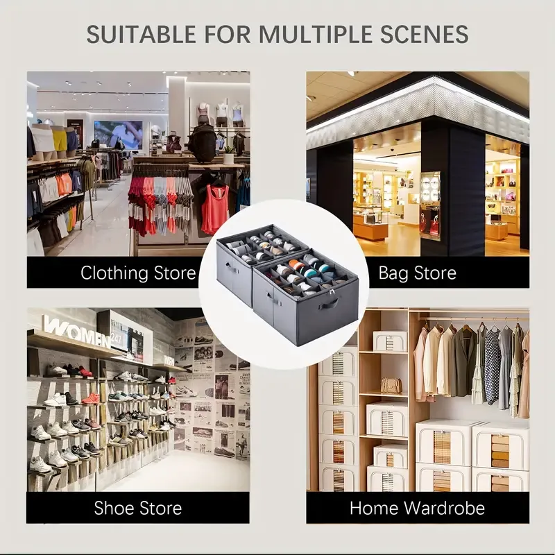 Deluxe Adjustable Shoe Organizer for Closet
