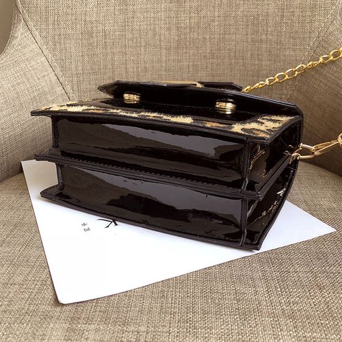 Stylish Leopard Print Mini Crossbody Bag