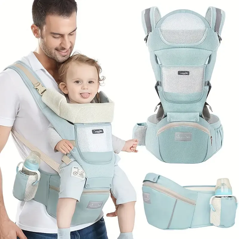 Breathable Ergonomic Baby Carrier Waist Stool