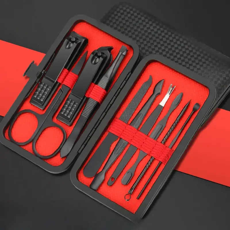 Black Nail Clippers Kit