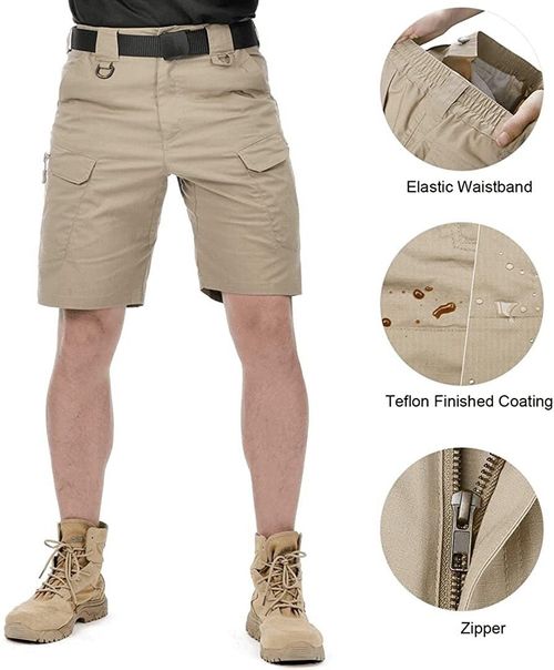 Tactical shorts and short belt