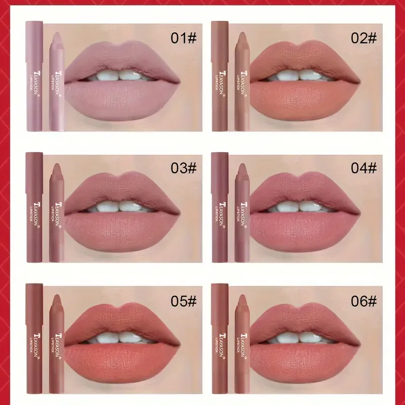 Misty Matte Lipstick Color Rendering