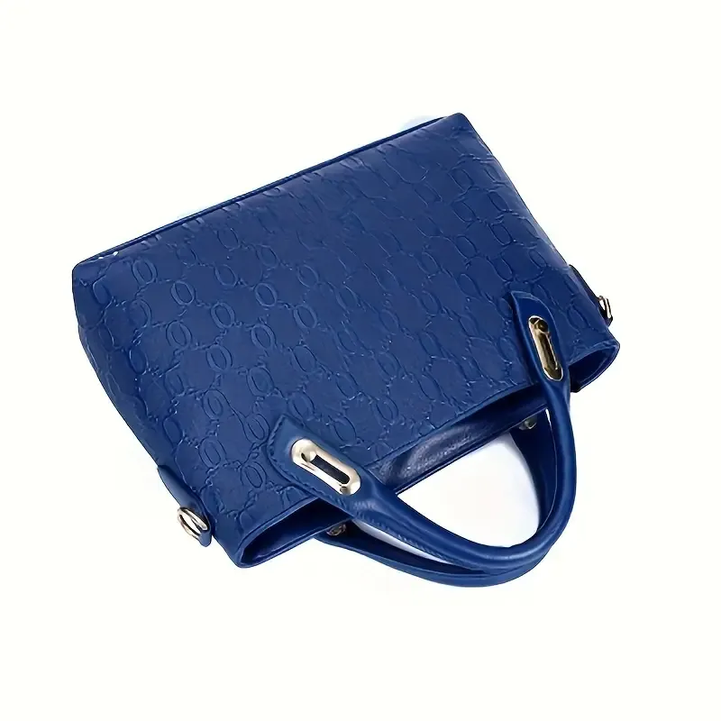 4pcs set, New Handbag, Shoulder Straddle Package, PU Leather Cosmetic Bag