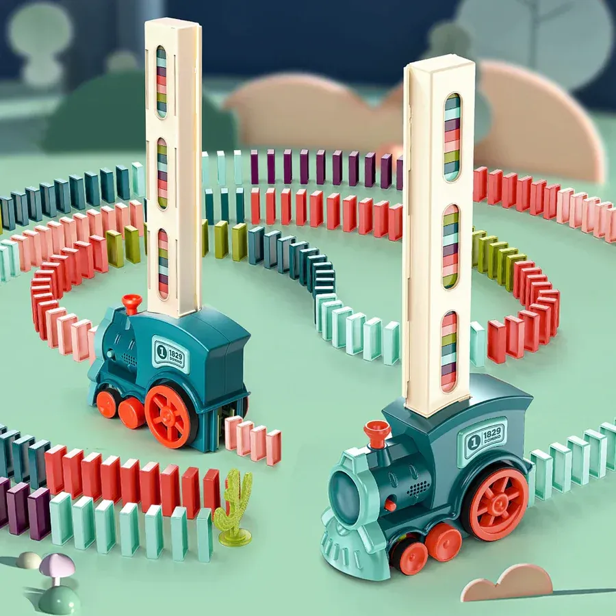 🚙🚙Dominoes Automatic Domino Train