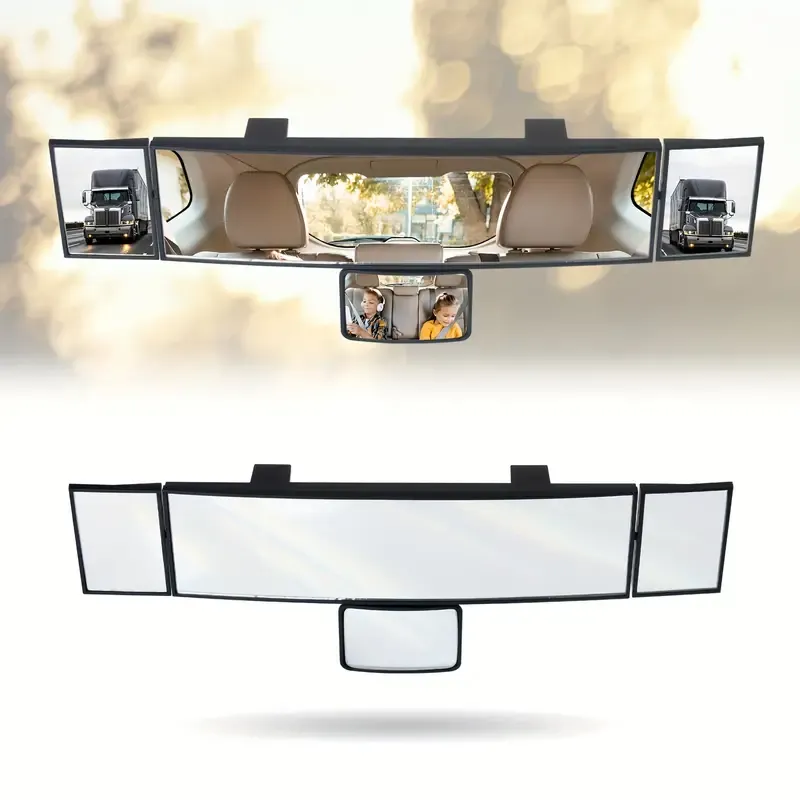 Quadruple Folding Car Mirror