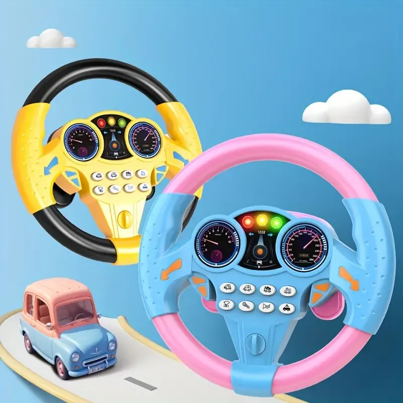 Interactive Kids' Steering Wheel Toy