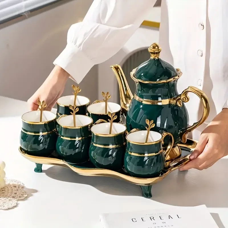 Elegant Ceramic Tea Set