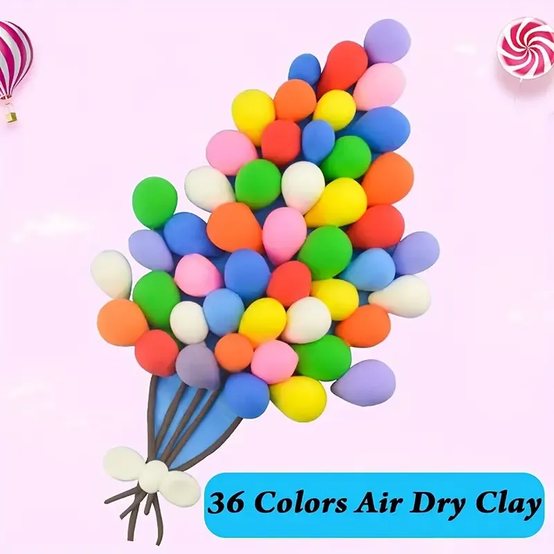 Soft Air Dry Clay Art Set