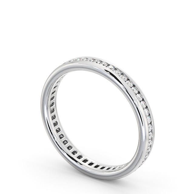 Gold Wedding Ring Price In Kuwait  Full Eternity Ring, Round Cut Classic Design