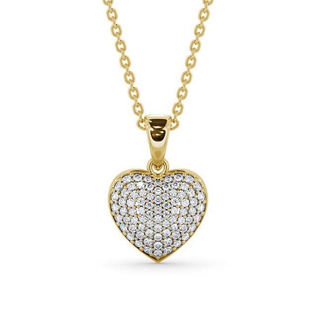 Heart Shaped Pendant 0.50ct