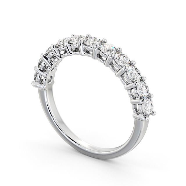 Dubai Engagement Rings Online  Half Eternity Ring, Round Cut Classic Design