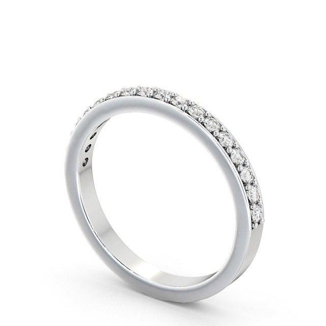 Gold Wedding Ring Price In Uae  Half Eternity Ring, Round Cut Classic Design