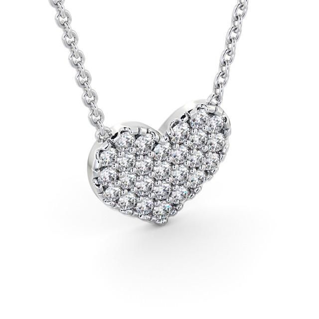 Heart Shaped Pendant 0.55ct