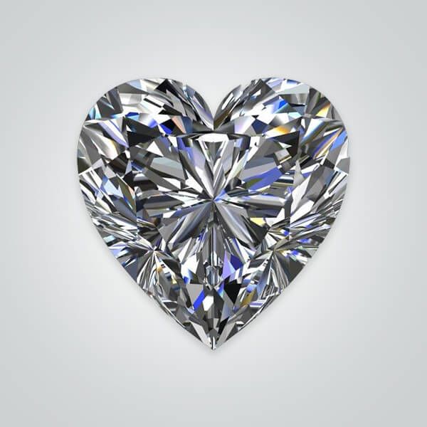 Buy Bulk Order Wholesale   Lab Created Moissanite, Heart