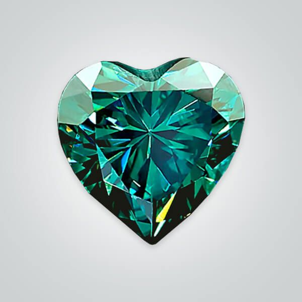 Buy Bulk Order Wholesale   Green Moissanite, Heart