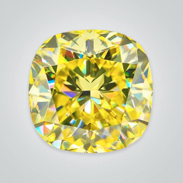 Buy Bulk Order Wholesale   Yellow Moissanite, Cushion