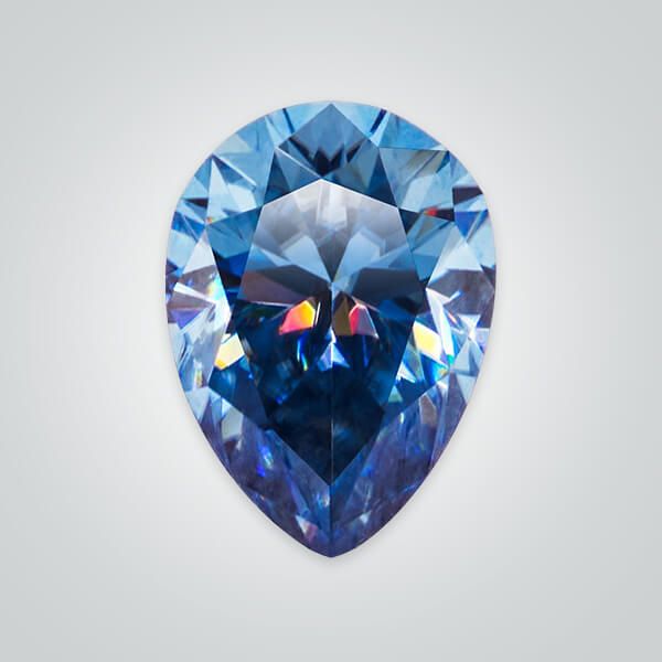 Buy Bulk Order Wholesale   Blue Moissanite,Pear