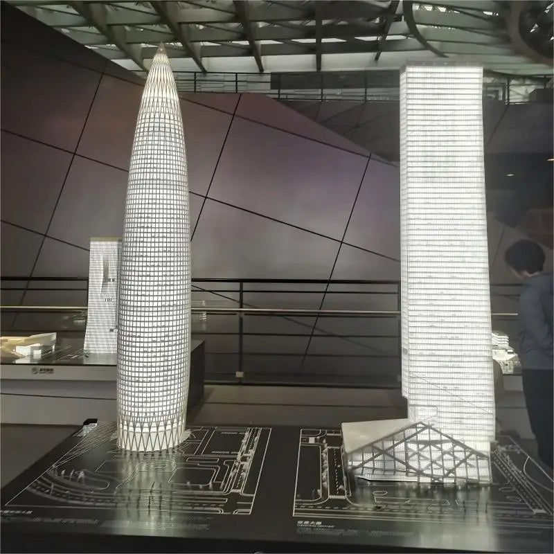 Use Architecture Model Materials 3d Design Printing Modern City Architecture  Scale Office Building Model