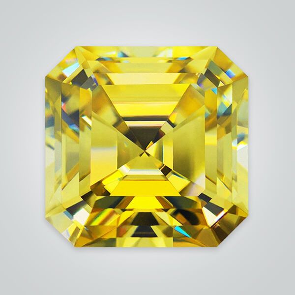 Buy Bulk Order Wholesale   Yellow Moissanite,Asscher