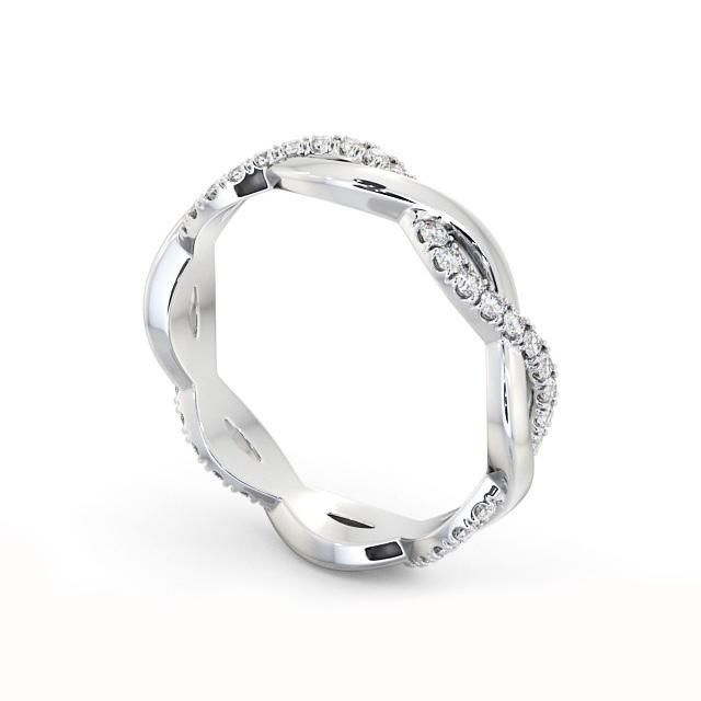 Wedding Ring Price In Uae  Full Eternity Ring, Contemporary Twist Design