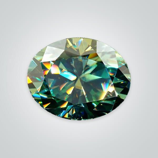 Buy Bulk Order Wholesale   Green Moissanite, Oval