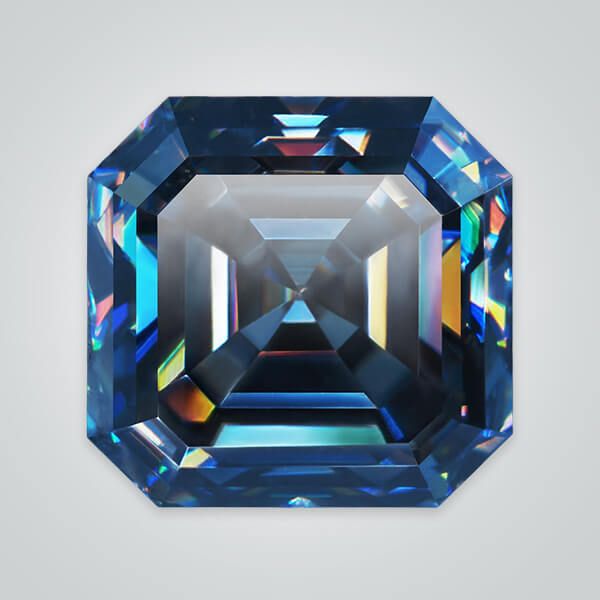 Buy Bulk Order Wholesale   Blue Moissanite,Asscher