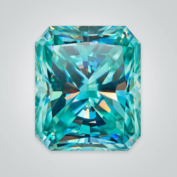 Buy Bulk Order Wholesale   Green Moissanite, Octagon Radiant