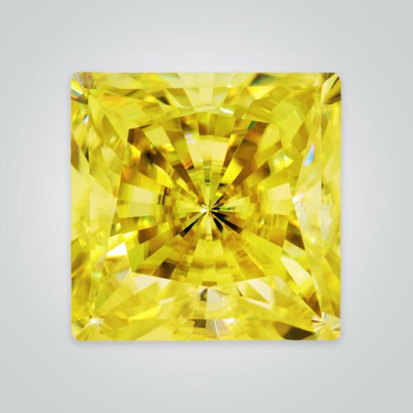 Buy Bulk Order Wholesale   Yellow Moissanite, Square Princess