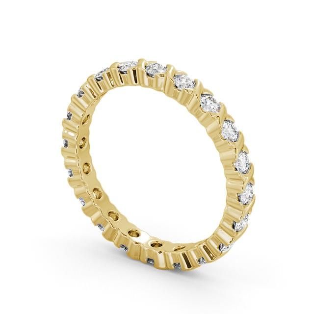 Wedding Rings In Dubai Online  Full Eternity Ring, Round Cut Vintage Design