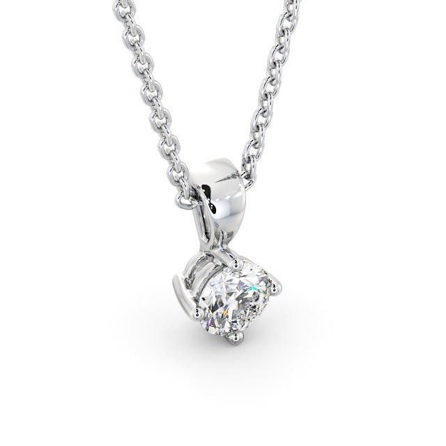 Round Cut Classic Solitaire Pendant