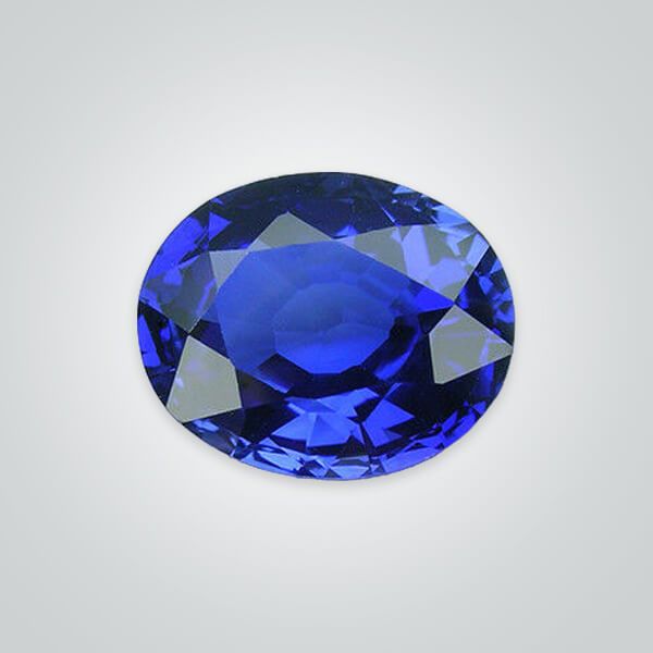 Buy Bulk Order Wholesale   Lab Created Pulled Czochralski Blue Sapphire, Oval