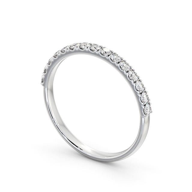 Gold Wedding Ring Price In Uae  Half Eternity Ring, Round Cut Classic Design