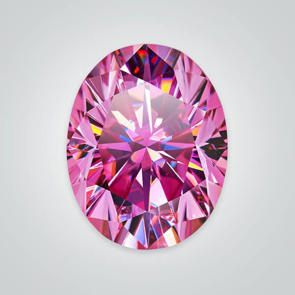 Buy Bulk Order Wholesale   Pink Moissanite, Oval