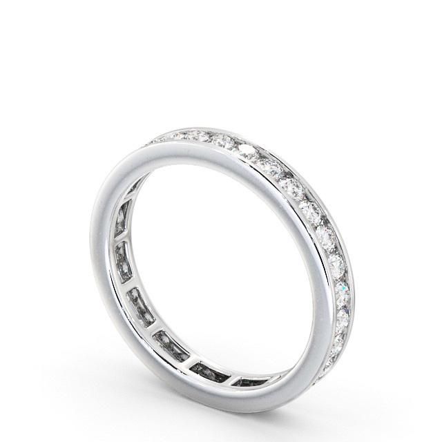 Gold Wedding Ring Price In Kuwait  Full Eternity Ring, Round Cut Classic Design