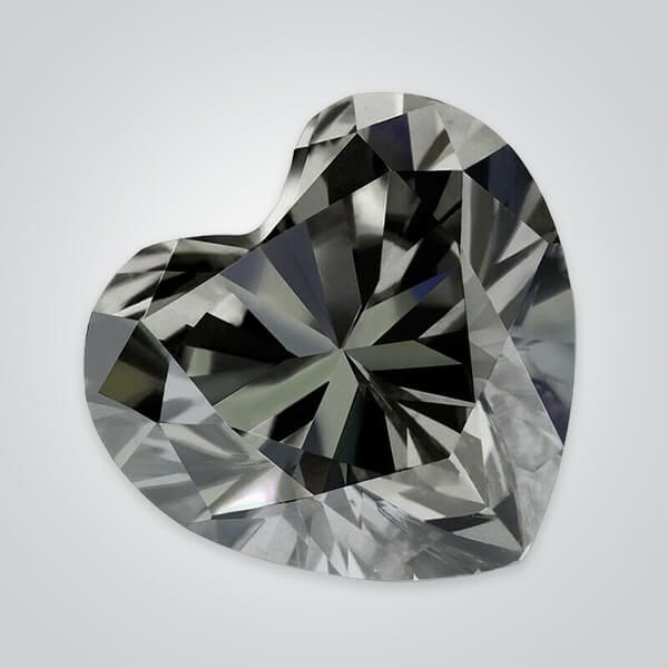 Buy Bulk Order Wholesale   Grey Moissanite, Heart