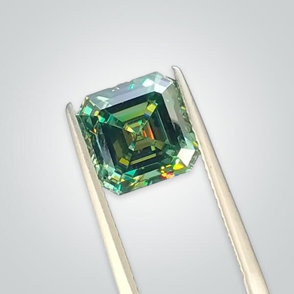 Buy Bulk Order Wholesale   Green Moissanite, Asscher