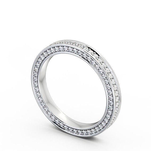 Dubai Engagement Rings Online  Full Eternity Ring, Round Cut, Stone Set Sides