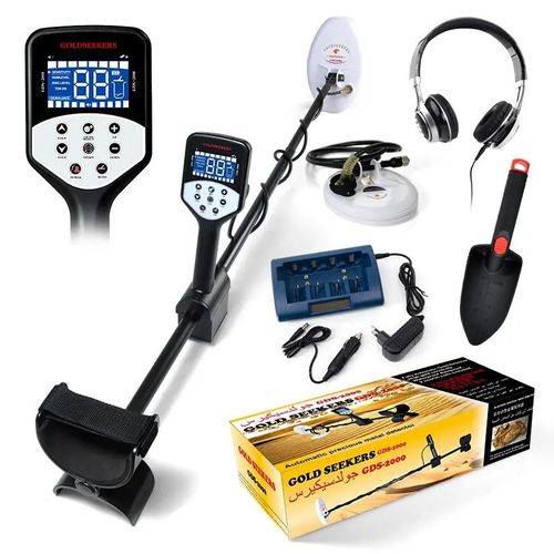 New GDS2000 metal detector gold detection sand gold treasure detection equipment treasure detection overseas detection