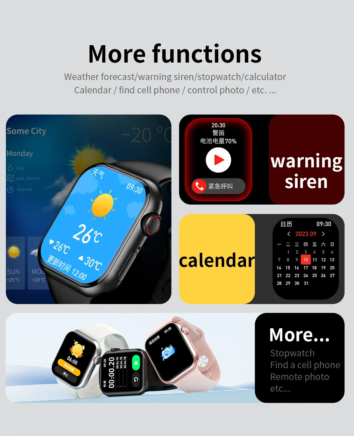 Smartwatch, Bluetooth watch, Fitness tracker.