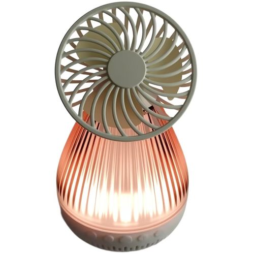 Multi-functional Bluetooth speaker with ambient light and fan