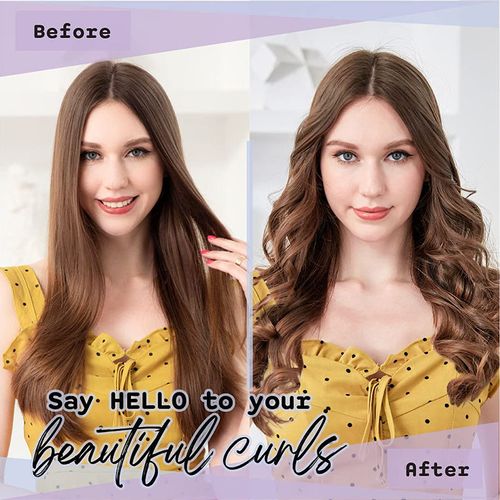 Lazy Person's Heatless Voluminous Curling Iron